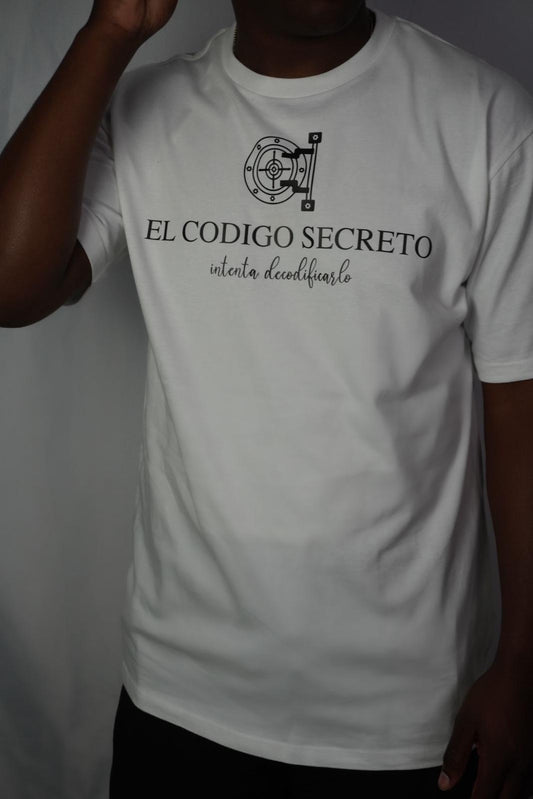 El Codigo Secreto Max Heavyweight T-Shirt (White)
