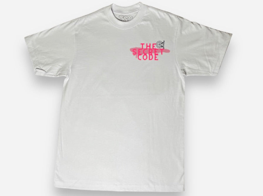 Painting the secret code Max Heavyweight T-Shirt (White)