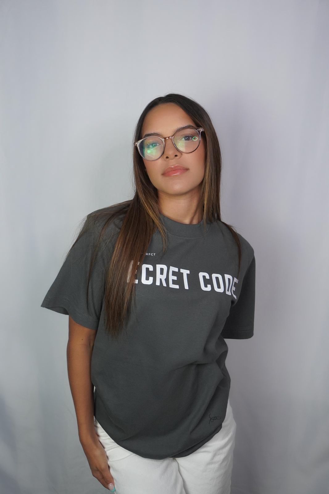 Secret Code Unisex Heavyweight T-Shirt (charcoal grey) – The Secret Code