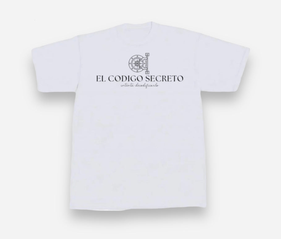 El Codigo Secreto Max Heavyweight T-Shirt (White)