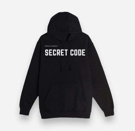Secret Code Hoodie (Black)